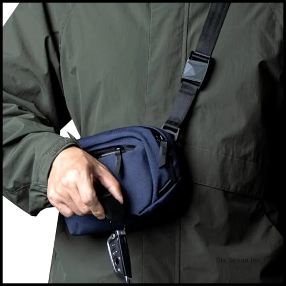 Compact Camera Sling Bag Crossbody Minimal EDC Travel Photography Essentials